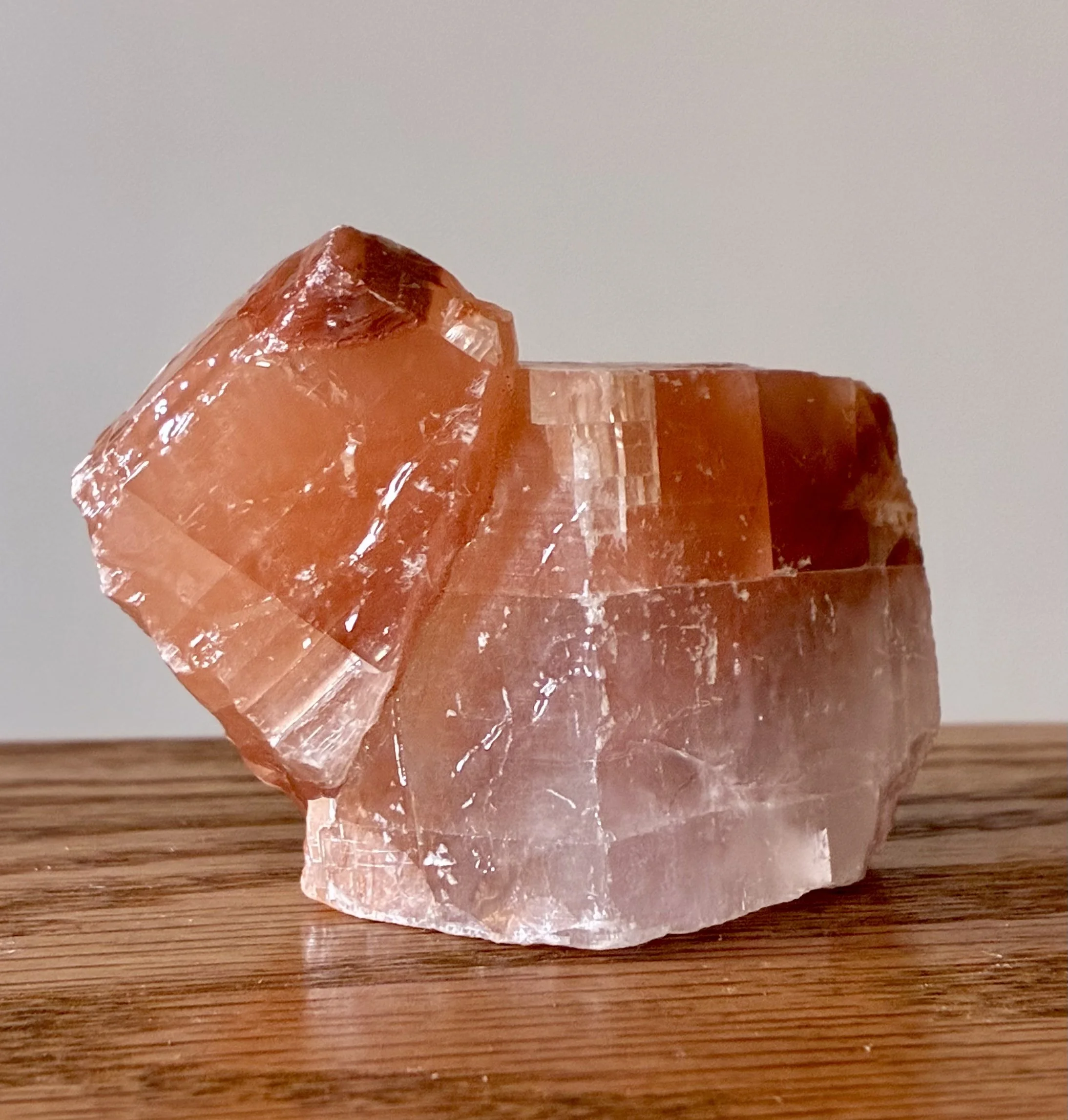 Natural Red Calcite