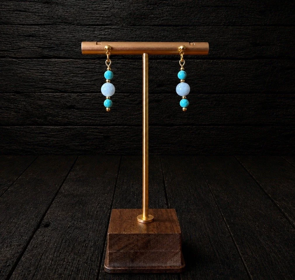 Azure Tide Earrings