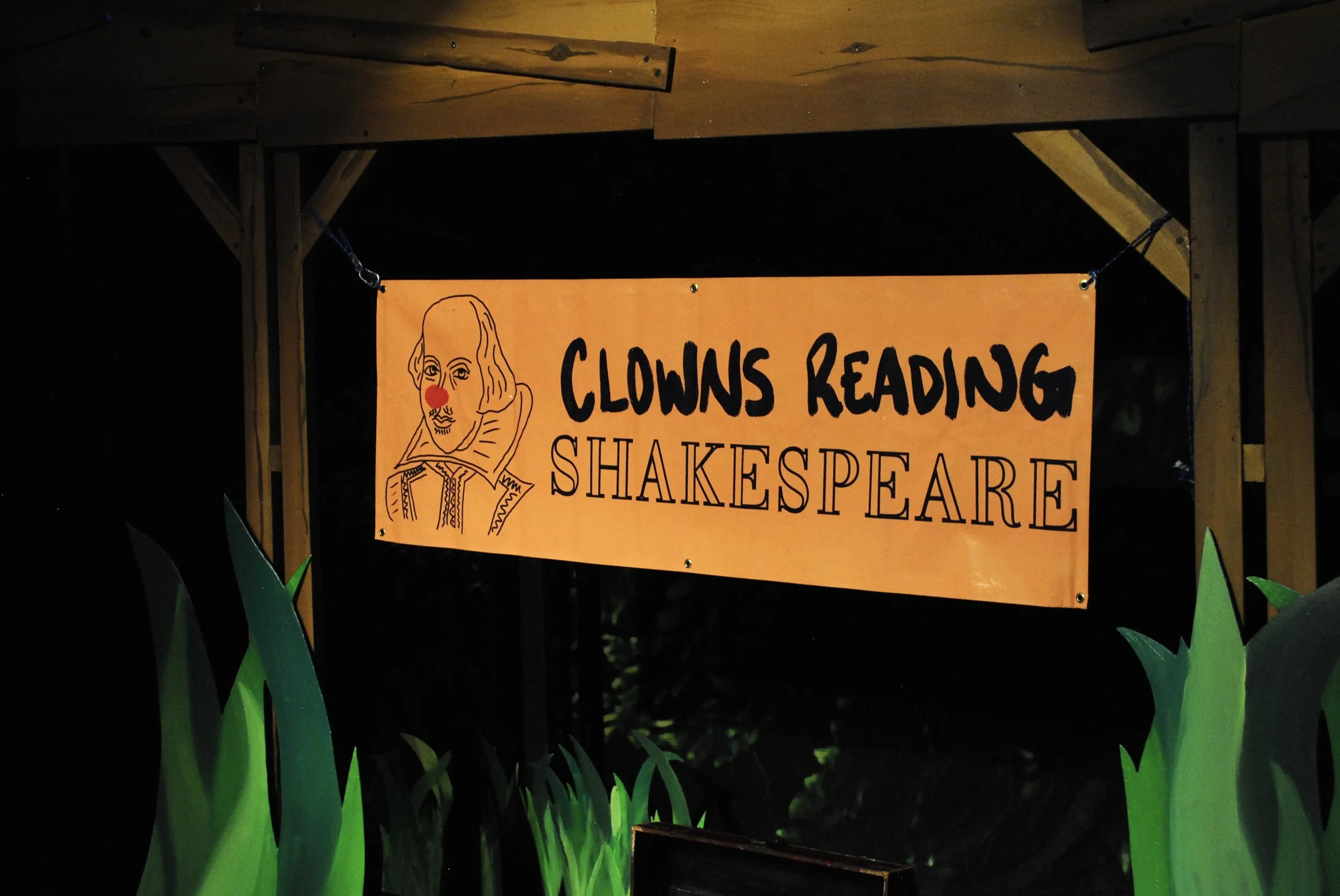 Clowns Reading Shakespeare