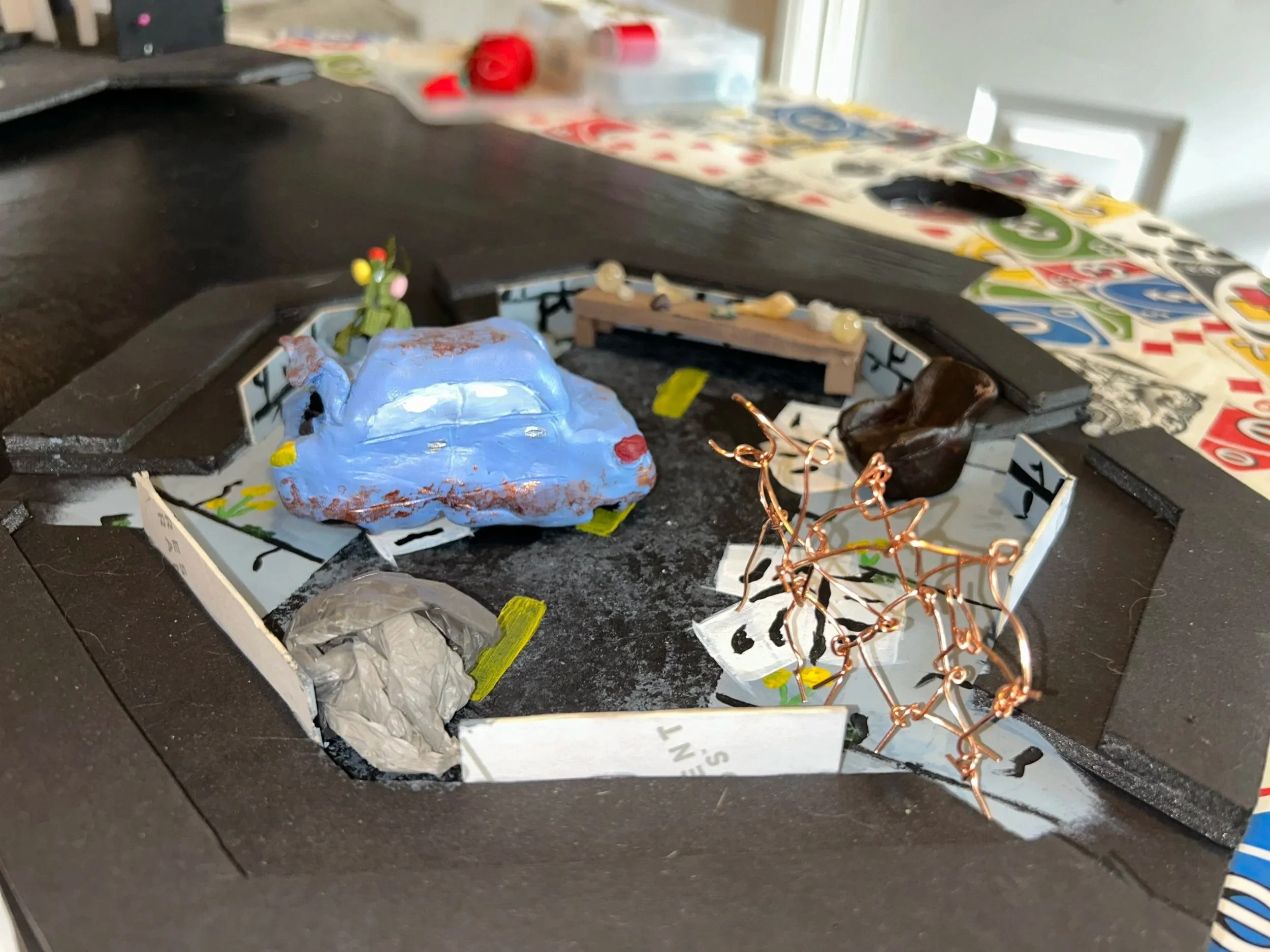 "Antigone" - Concept Model, Scenic Design