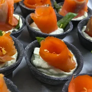 Smoked Salmon Wonton