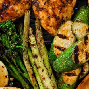 Grilled Chicken &amp; Veggies