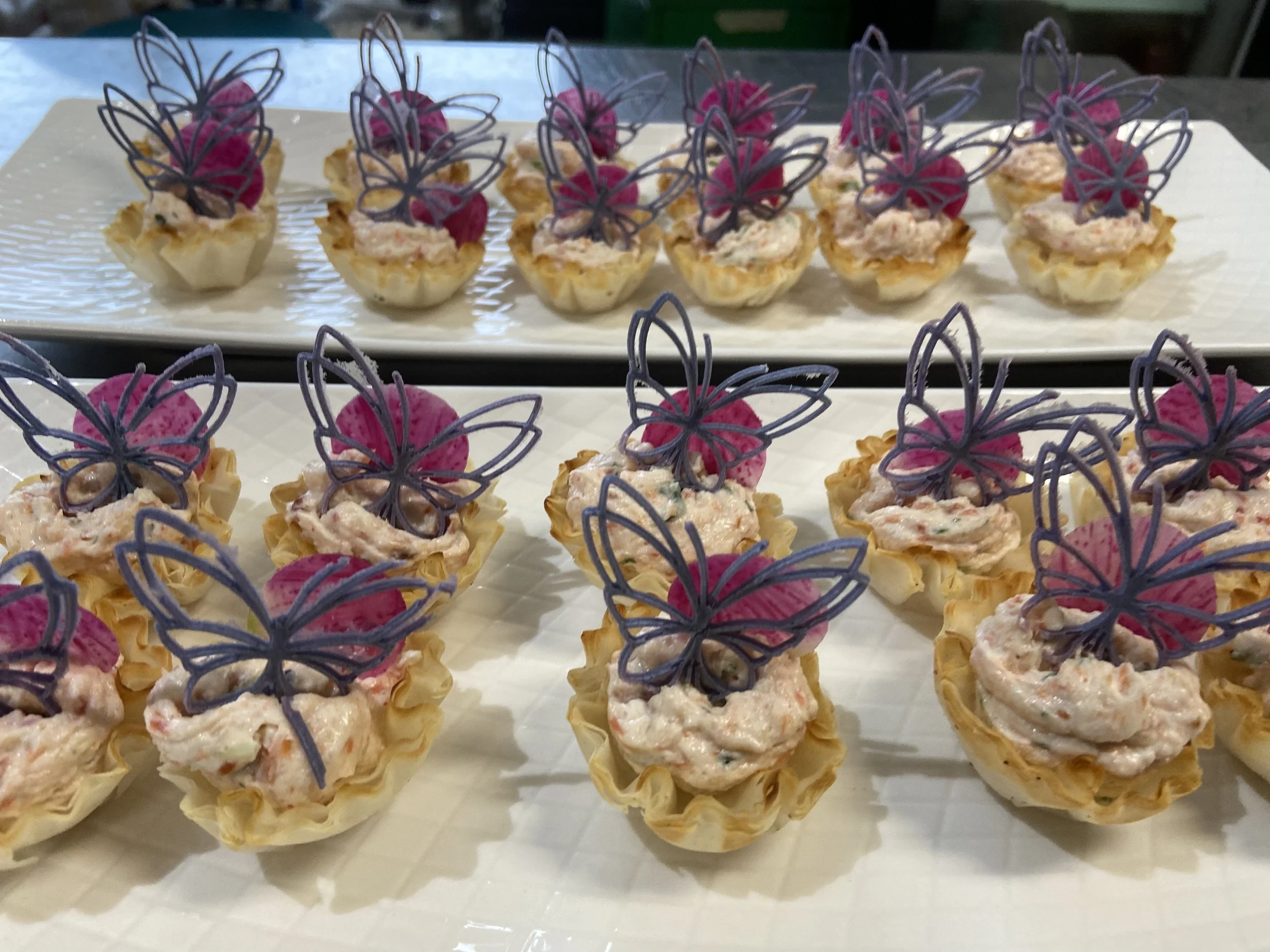 Smoked Salmon Butterfly Bite