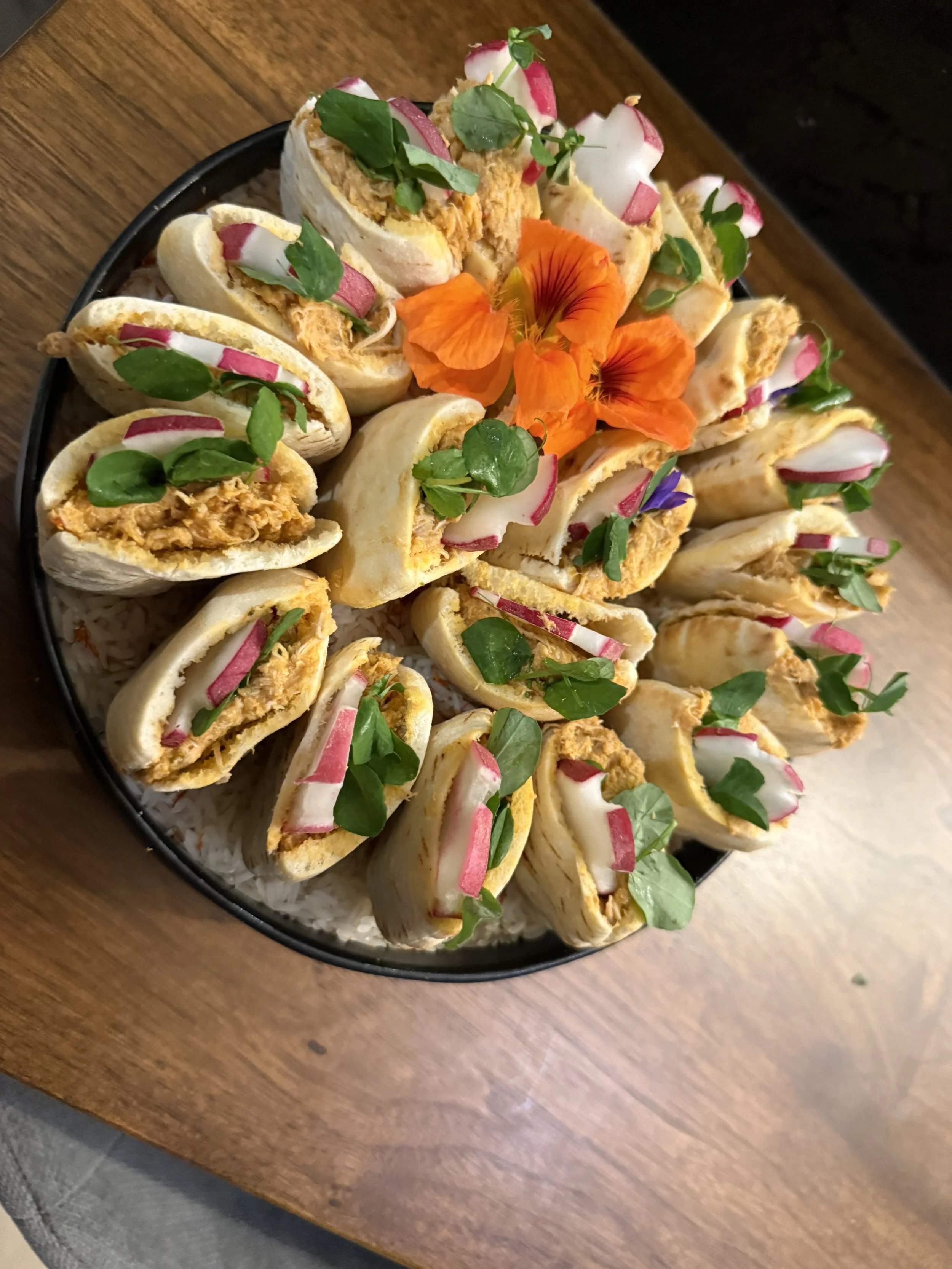 Curry Chicken Pita