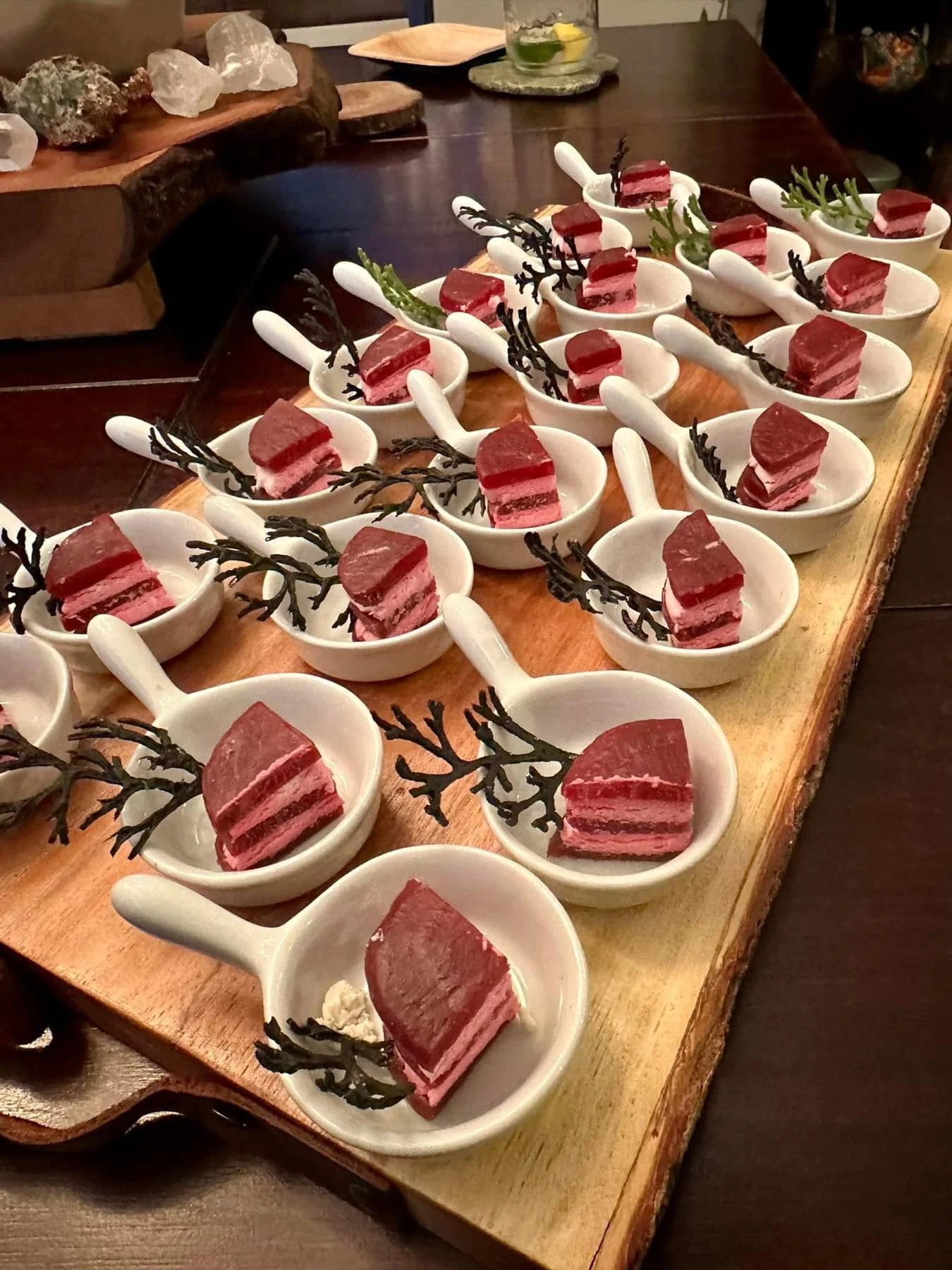 Beet Goat Cheese Napolean