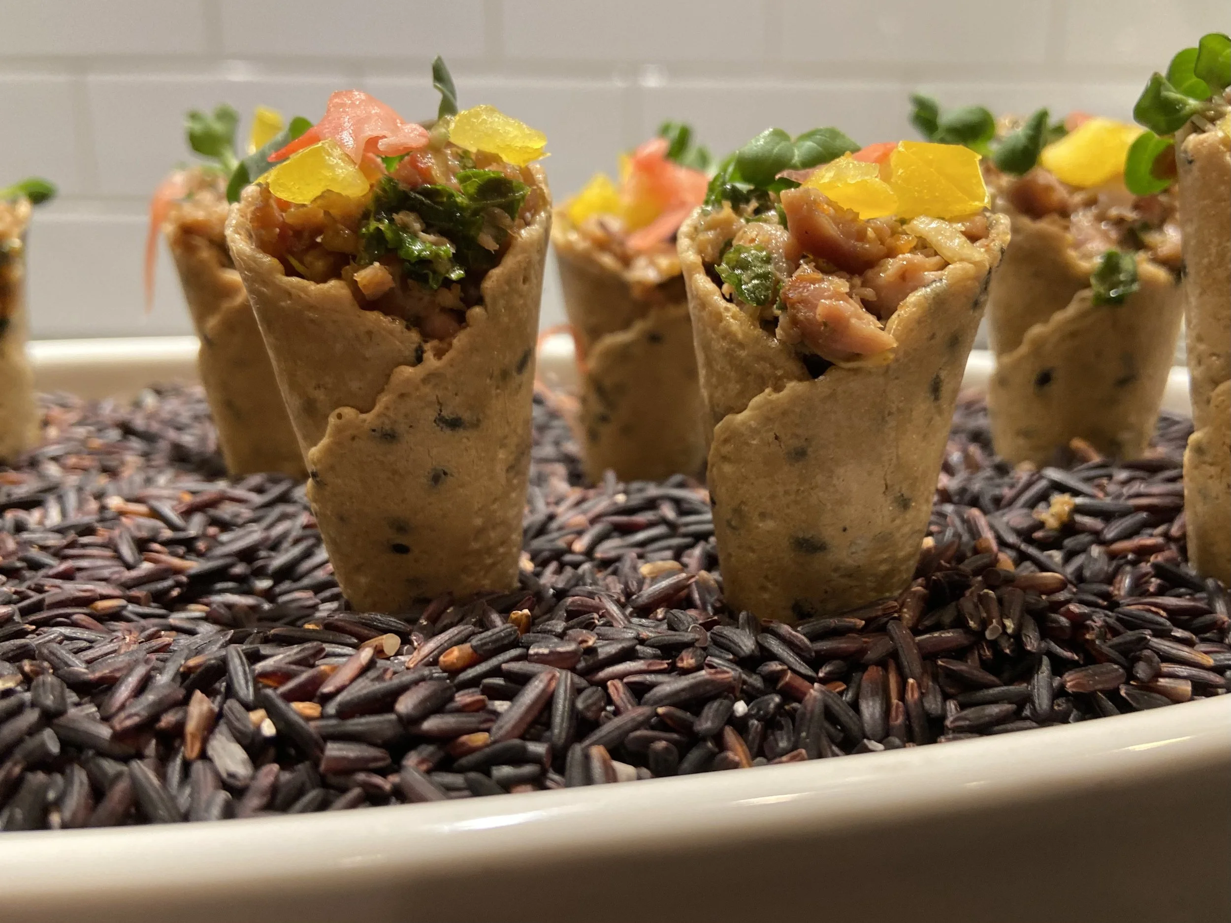 Thai Chicken Cone