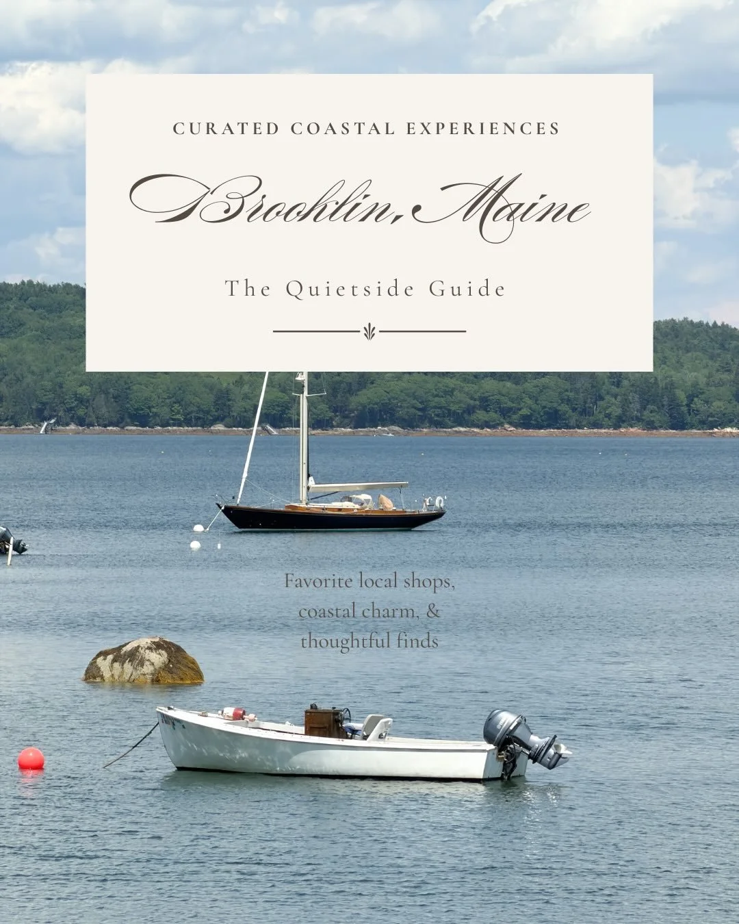 Planning a trip to coastal Maine? Save this for your next visit. 🤍

Brooklin is one of those places that invites you to slow down. From quiet harbor views and thoughtfully curated shops to locally roasted coffee and beautiful coastal finds, it&rsquo