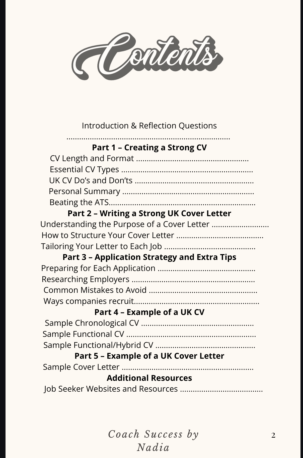Jobseekers Guide 101