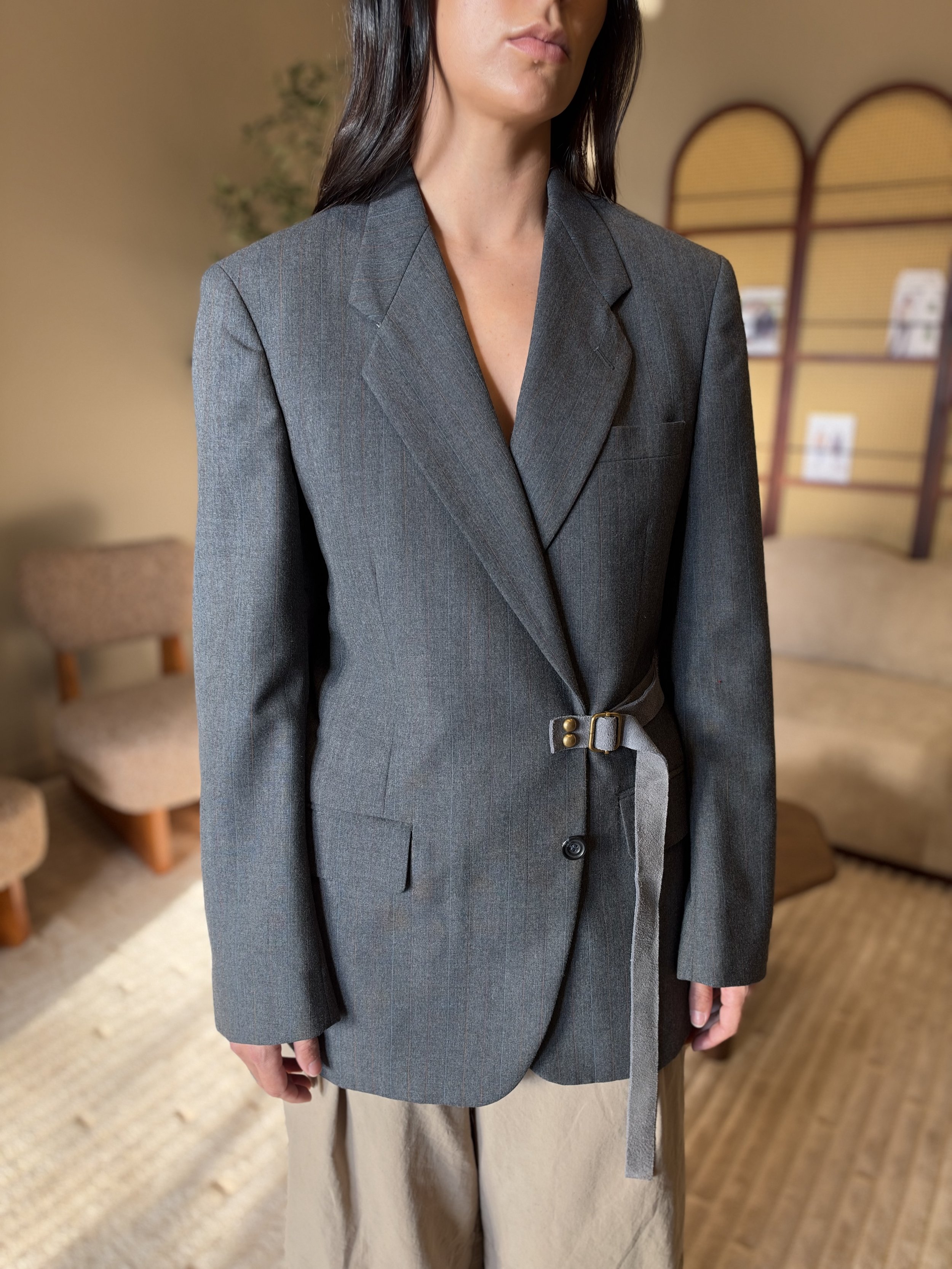 Re-Sourced No. 38 - The Suede Strap Blazer