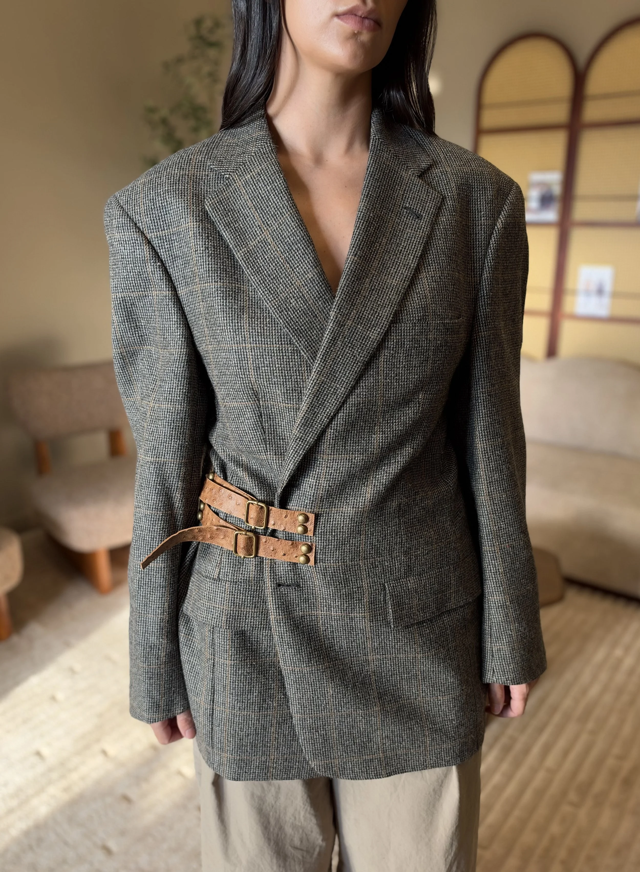 Re-Sourced No. 37 - The Double Mini Strap Blazer