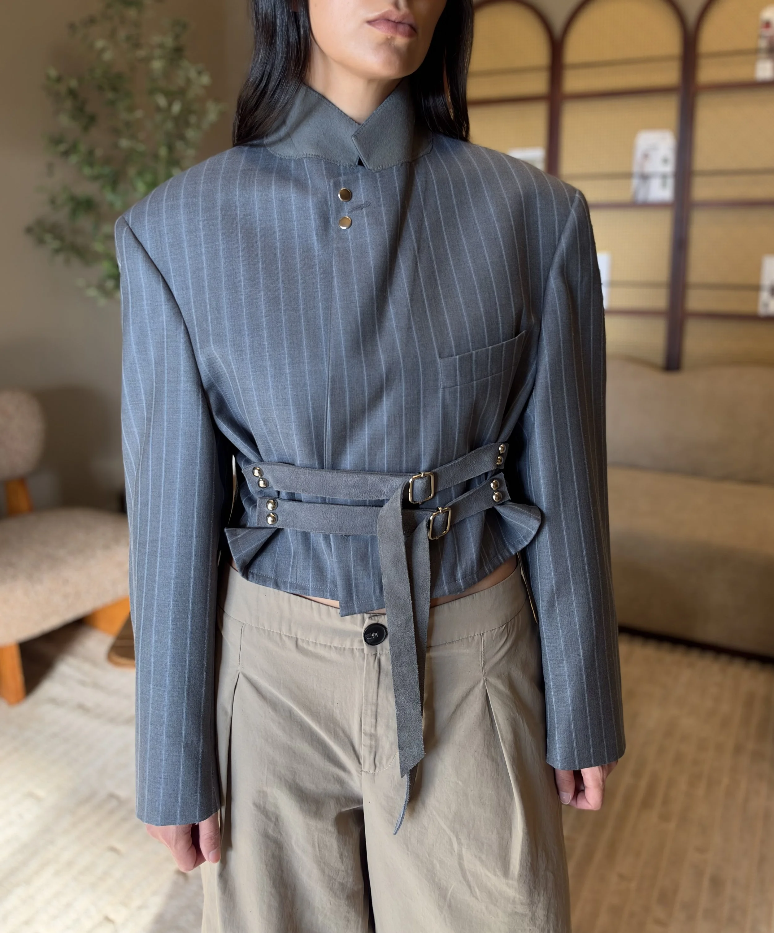 Re-Sourced No. 21 - The Double Belt Blazer
