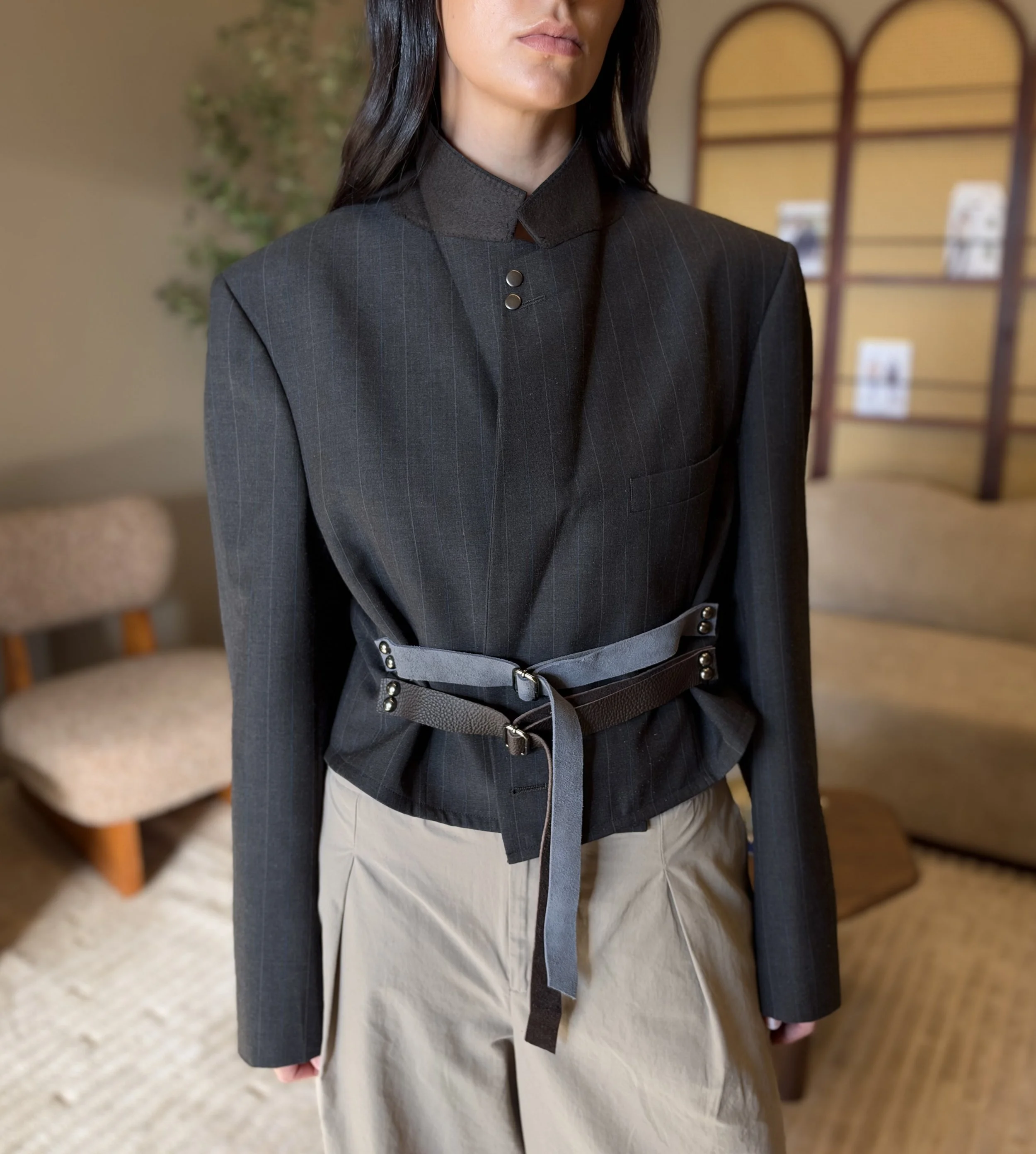 Re-Sourced No. 22 - The Double Belt Blazer