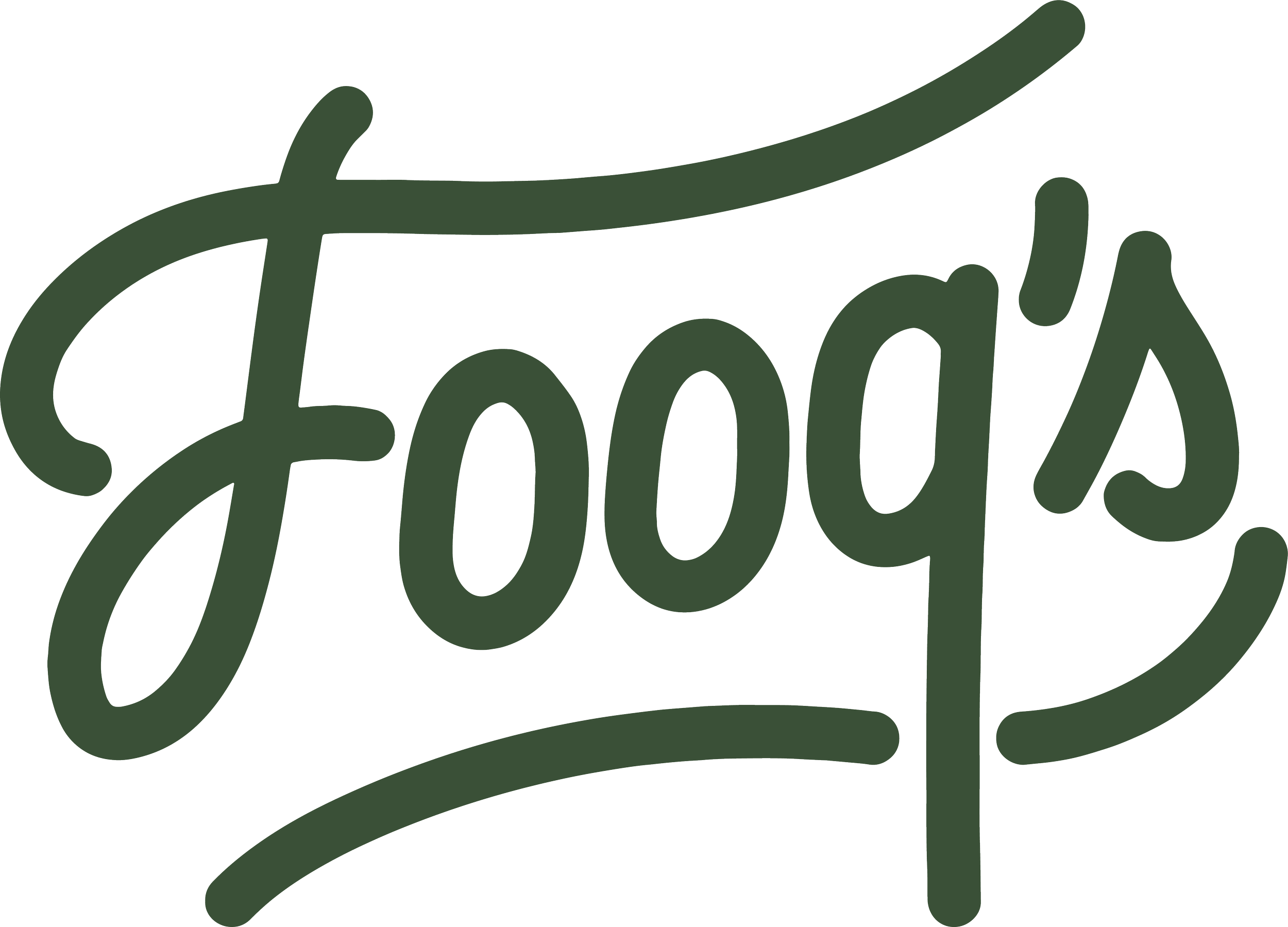 Green stylized cursive text reading 'Thank you!'