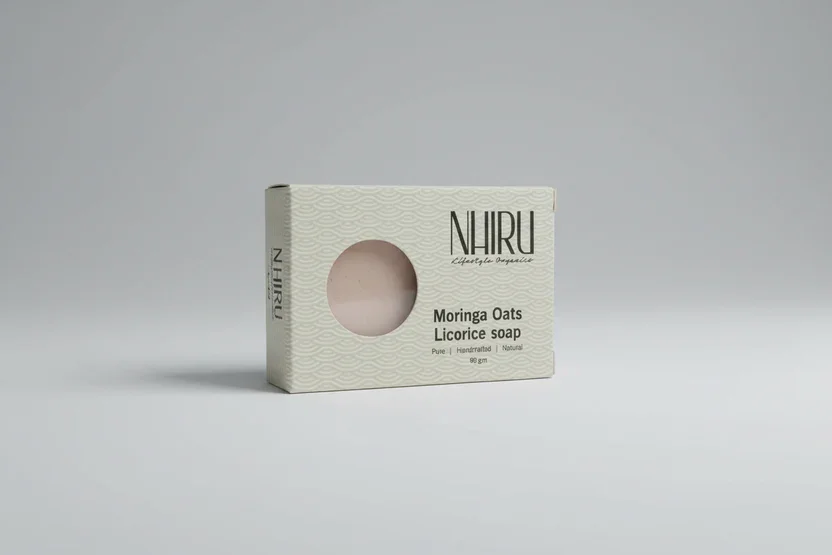 Nhiru Moringa Oats Licorice Soap