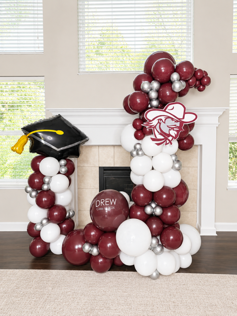 graduation balloon garland