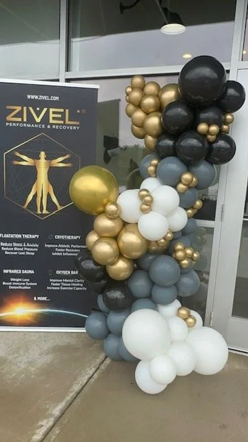 corporate event balloon decor