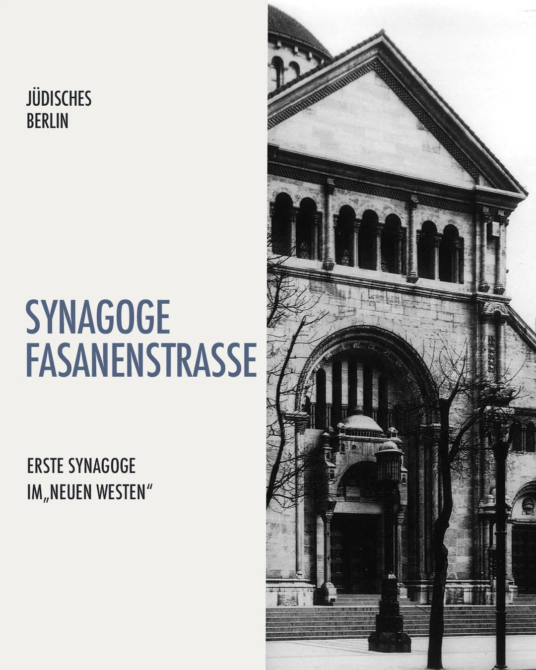 Synagoge Fasanenstraße 