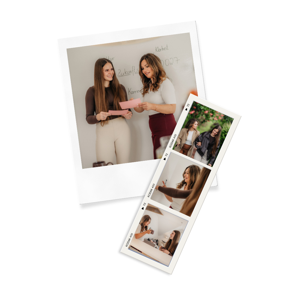Jasmin Greco Collage Orientierungsgespräch mit Studentin