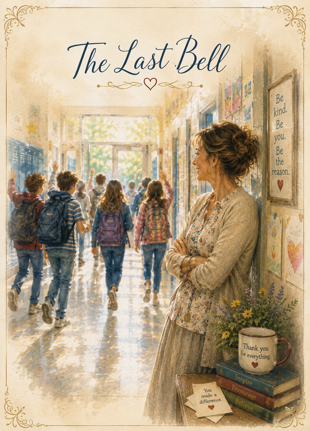 Teacher Retirement Card | The Last Bell