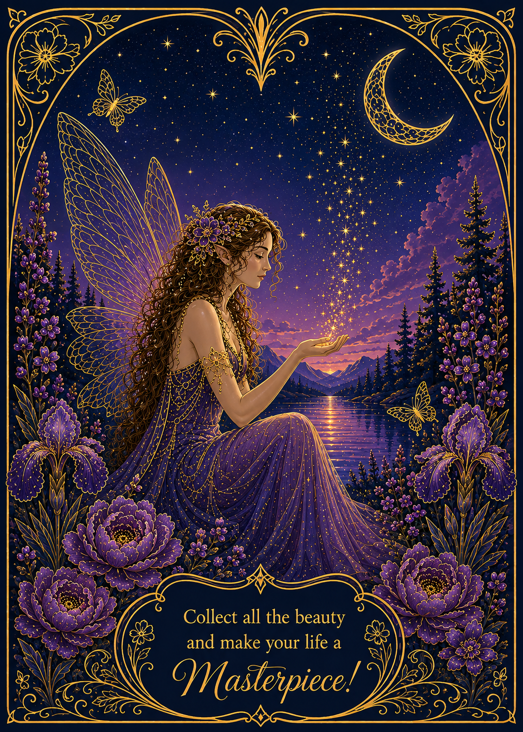 Fairy Encouragement Card | Inspirational Fantasy Greeting Card | Beauty & Possibility 5x7