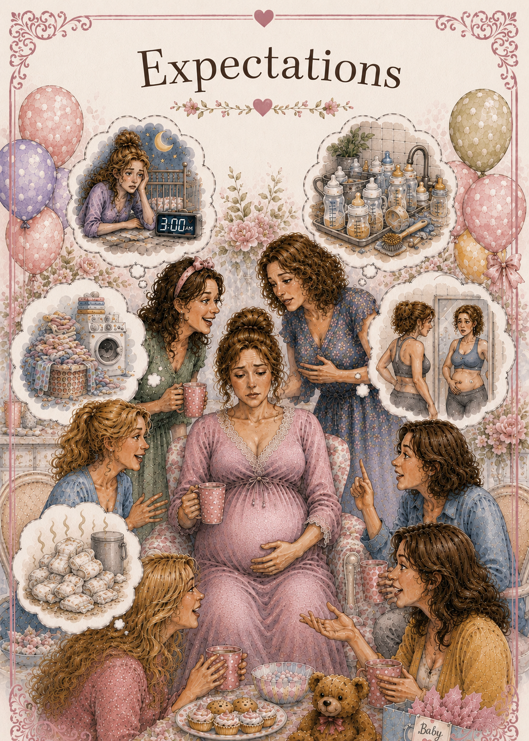 New Baby Card Pregnancy Congratulations Card Expectations