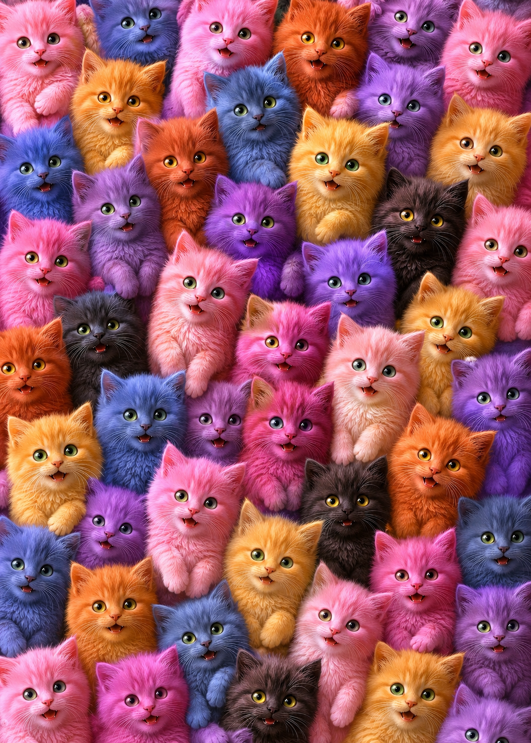 Thinking of You Card Friendship Greeting Card Purrfect Way to Say Hello