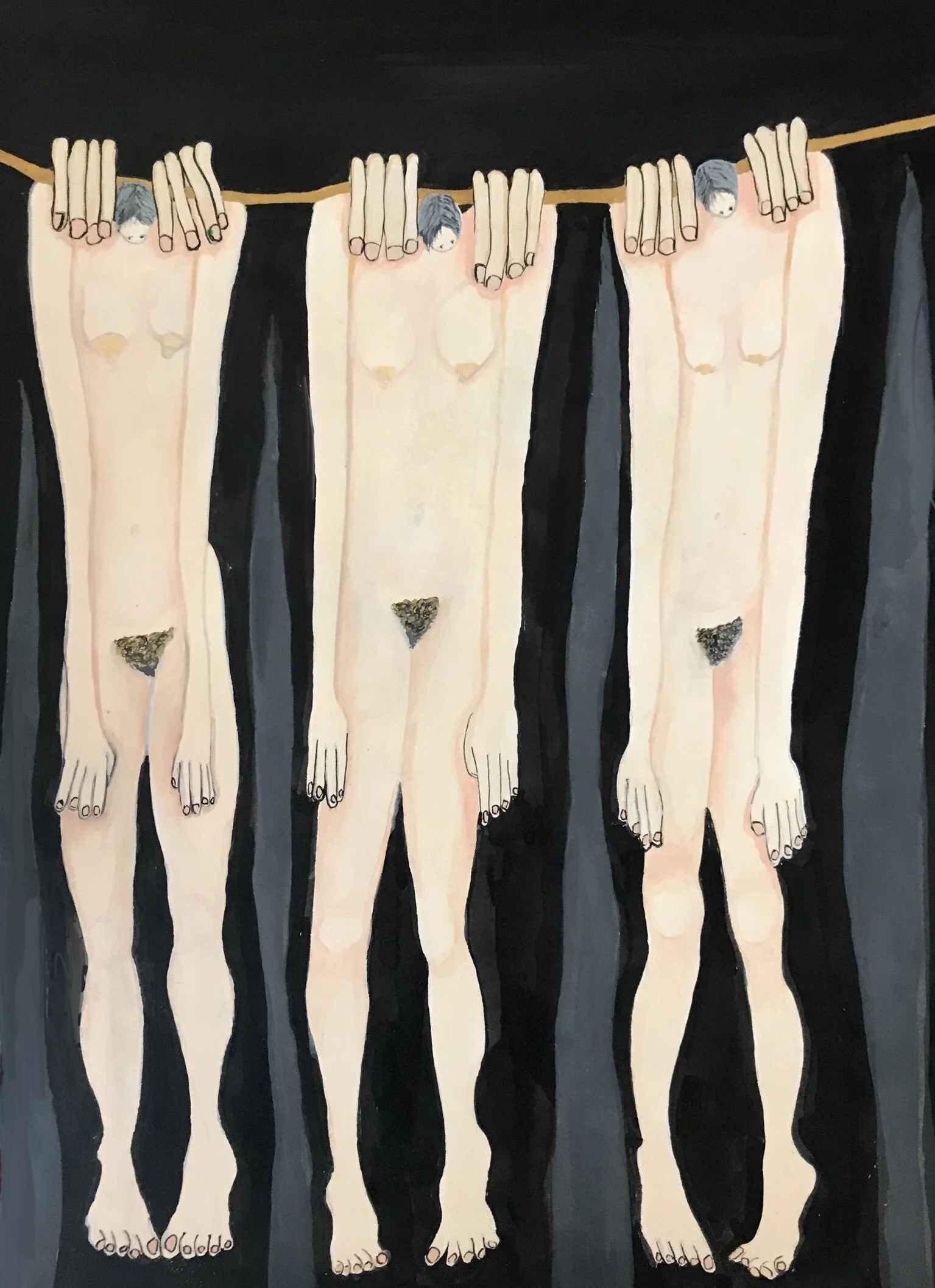 Hung Out To Dry, gauche, Sheila Lopez