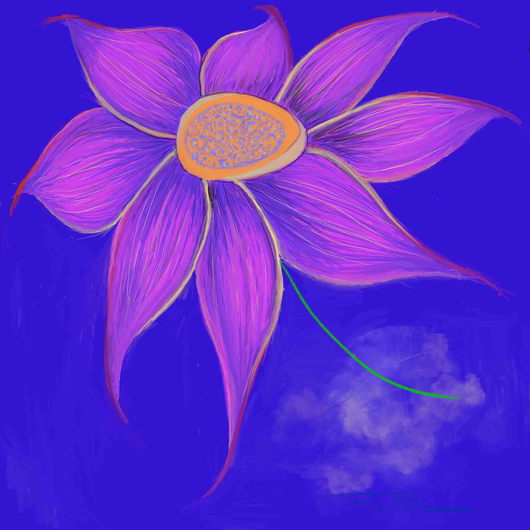 Blowing in the Wind, digital, Sheila Lopez