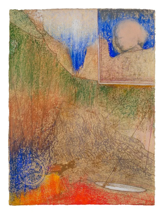 Song of Time (2013) (Paris)
  •  pastel on handmade paper  •   25.6 x 19.7 inches • $25,000