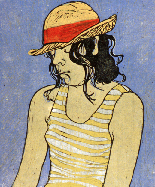 Daniela • woodcut  • 9 x 8 inches • $1,300