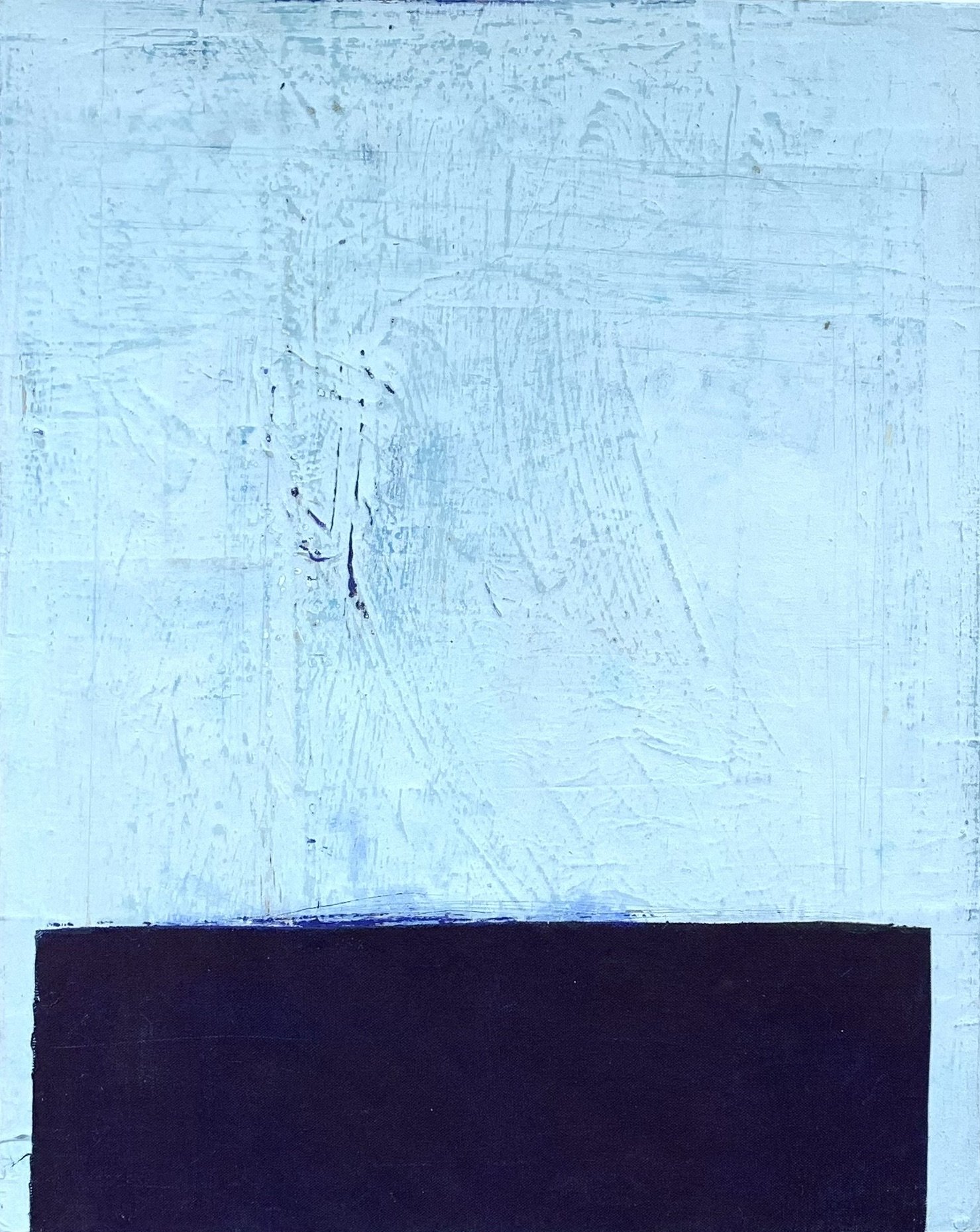 Goodbye Miami I • Acrylic and canvas collage on panel • 20 x 16 inches • $1500

