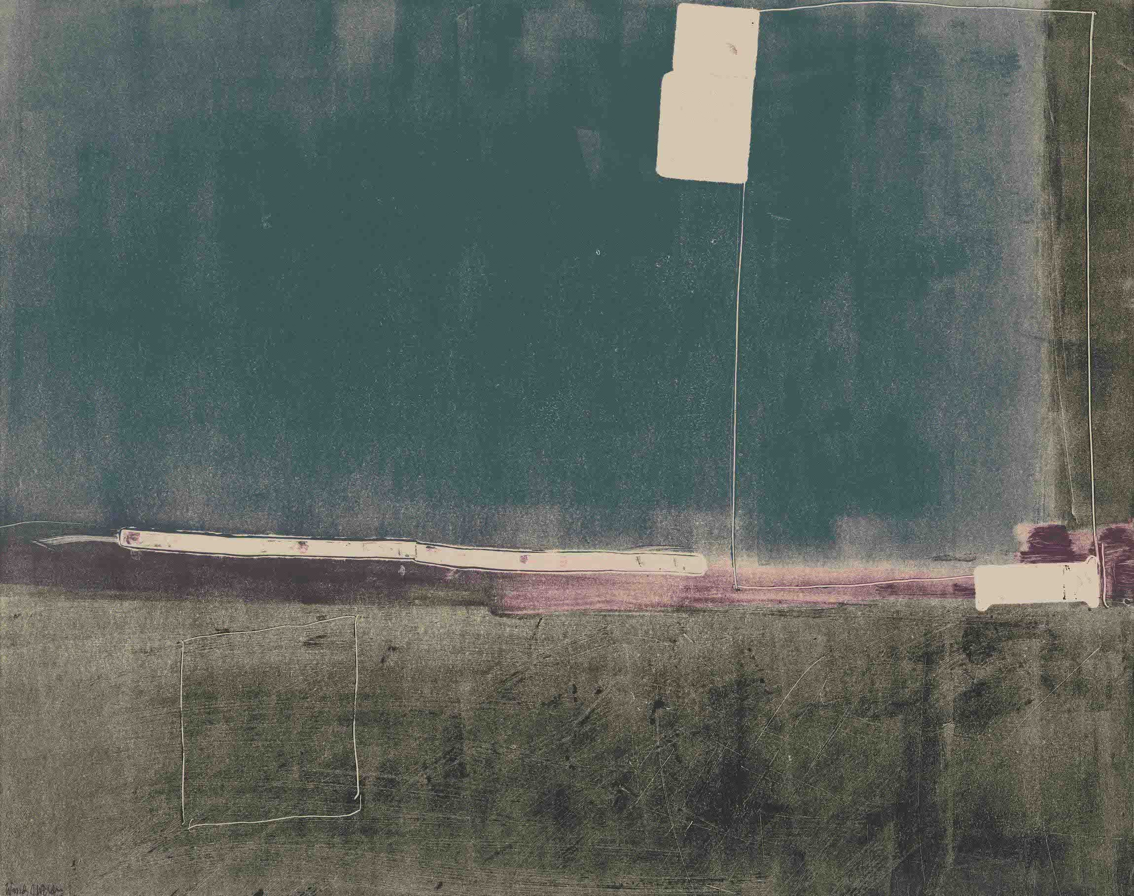 ID. Please • mixed media • image 18.5 x 23.75 inches, Frame 28 x 33 inches • $2,900