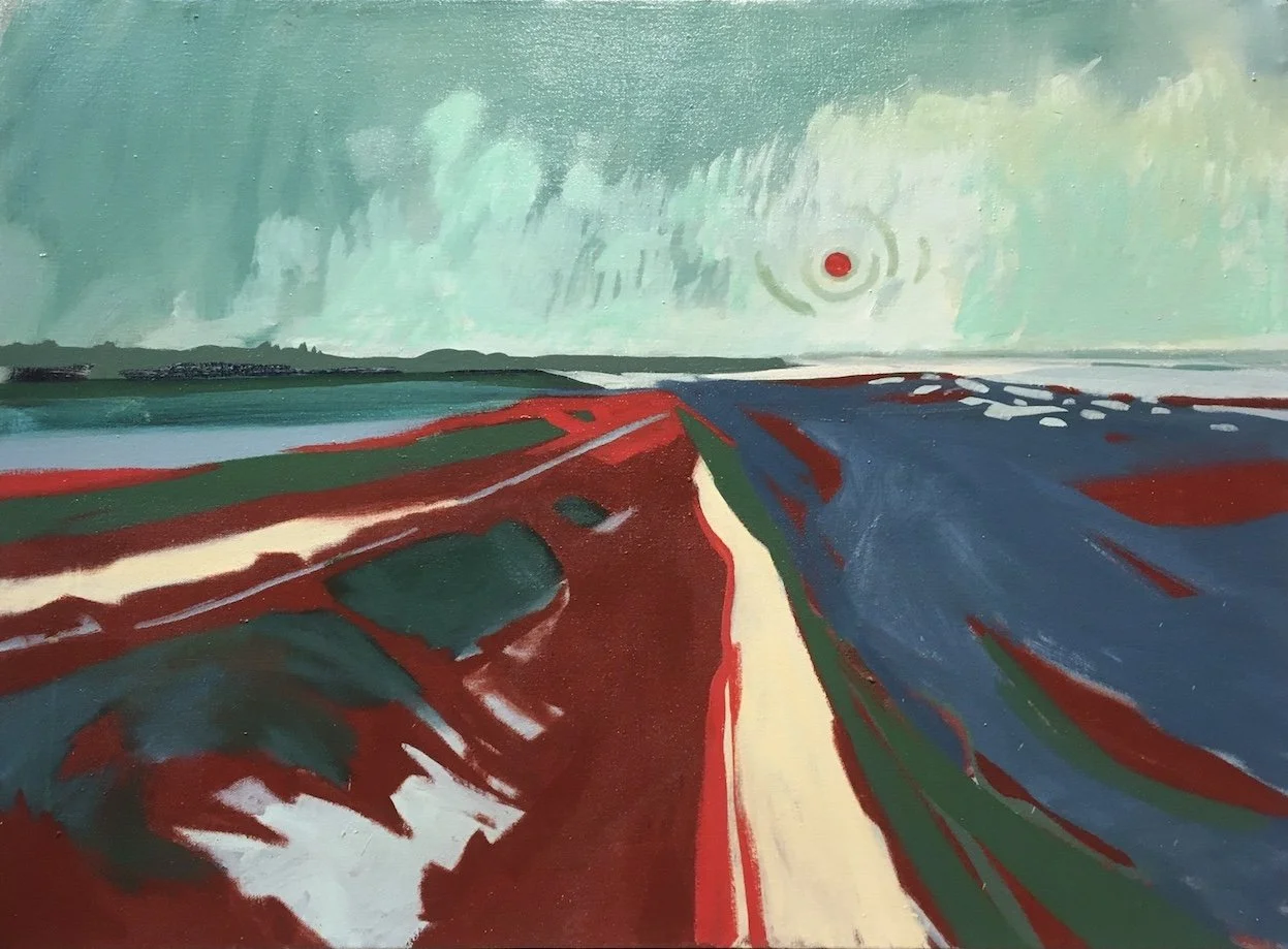Quansoo Beach, Study (1995)  •  oil on canvas  •. 22 x 30 inches • $5,500