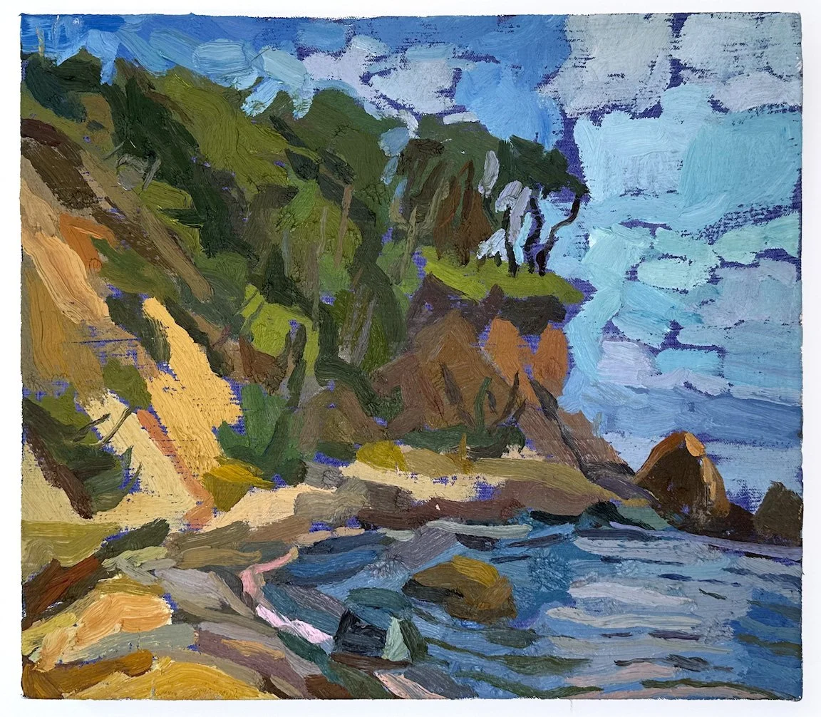 Midafternoon at Great Rock Bight, 2025 • Oil on canvas • 14 x 16 inches • $1,600