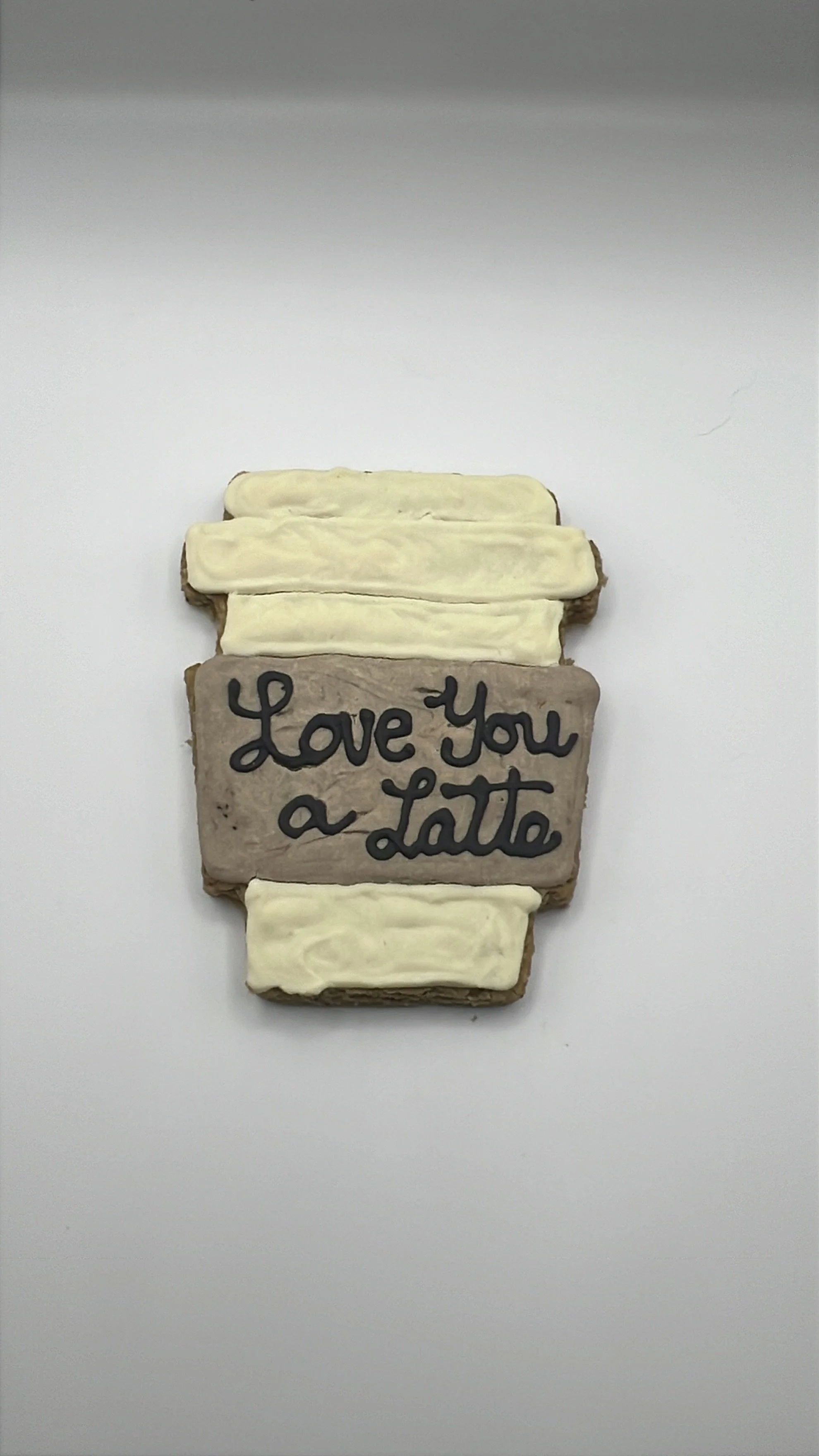 "Love You a Latte" Cookie