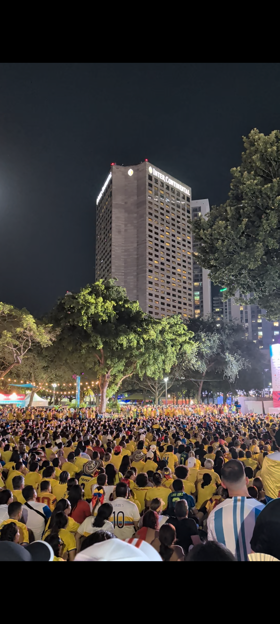 Colombia Fans Make Final Day of Group Play at Miami Fest Memorable