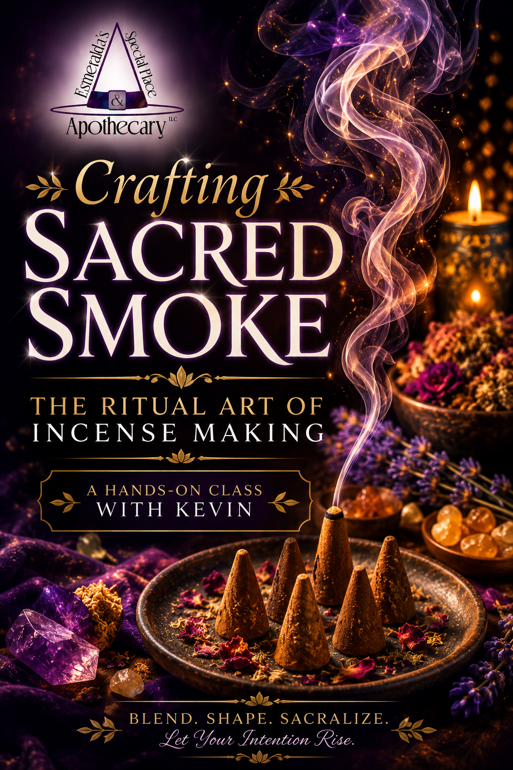 Crafting Sacred Smoke: The Ritual Art of Incense Making