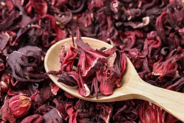 Hibiscus Flowers (Hibiscus sabdariffa)