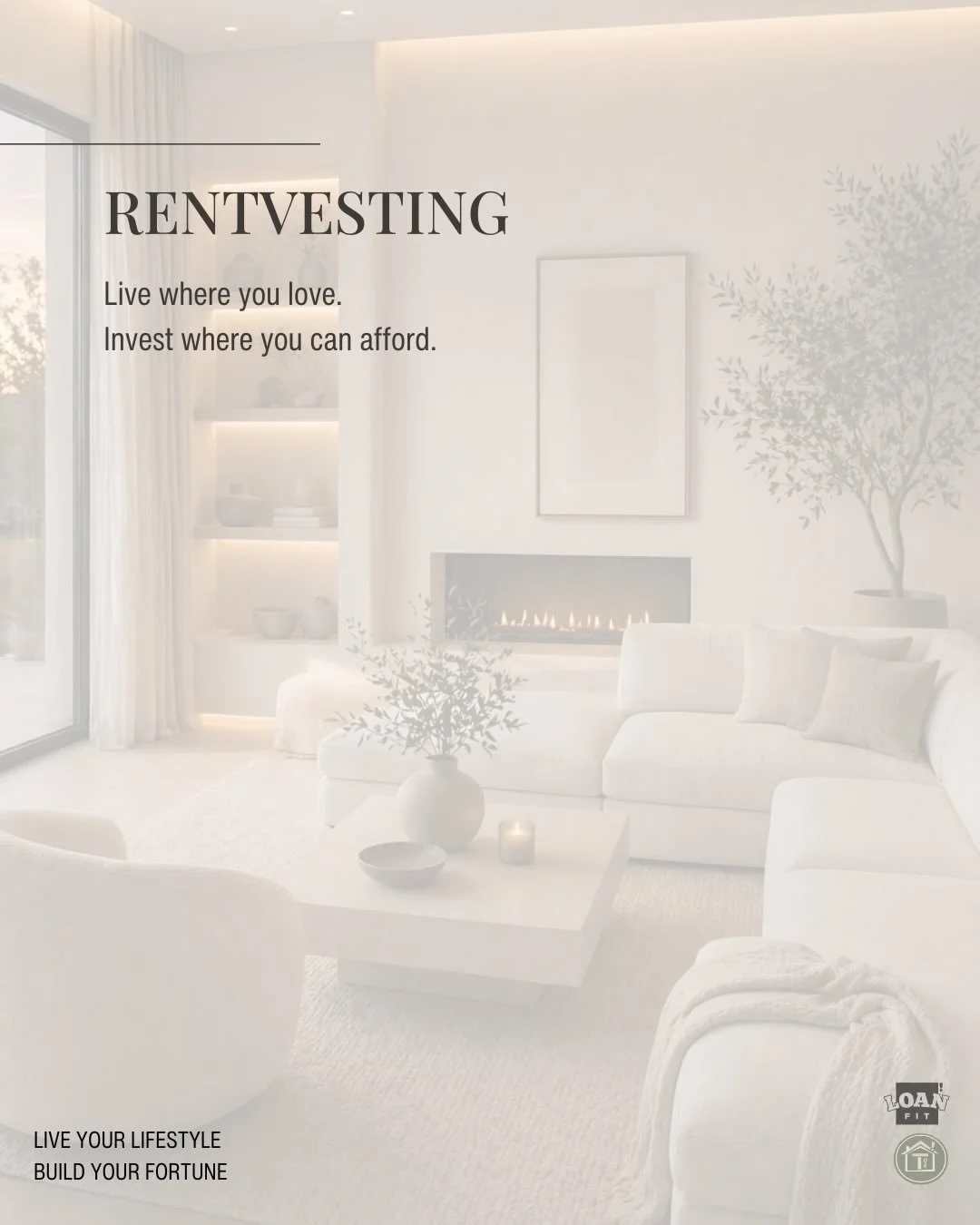 Your first property doesn&rsquo;t need to be your forever home 🤍
Rentvesting is helping more Australians get into the market sooner &mdash; without giving up the lifestyle they love.
Live where you want. Invest where it makes sense.
Whether you&rsqu
