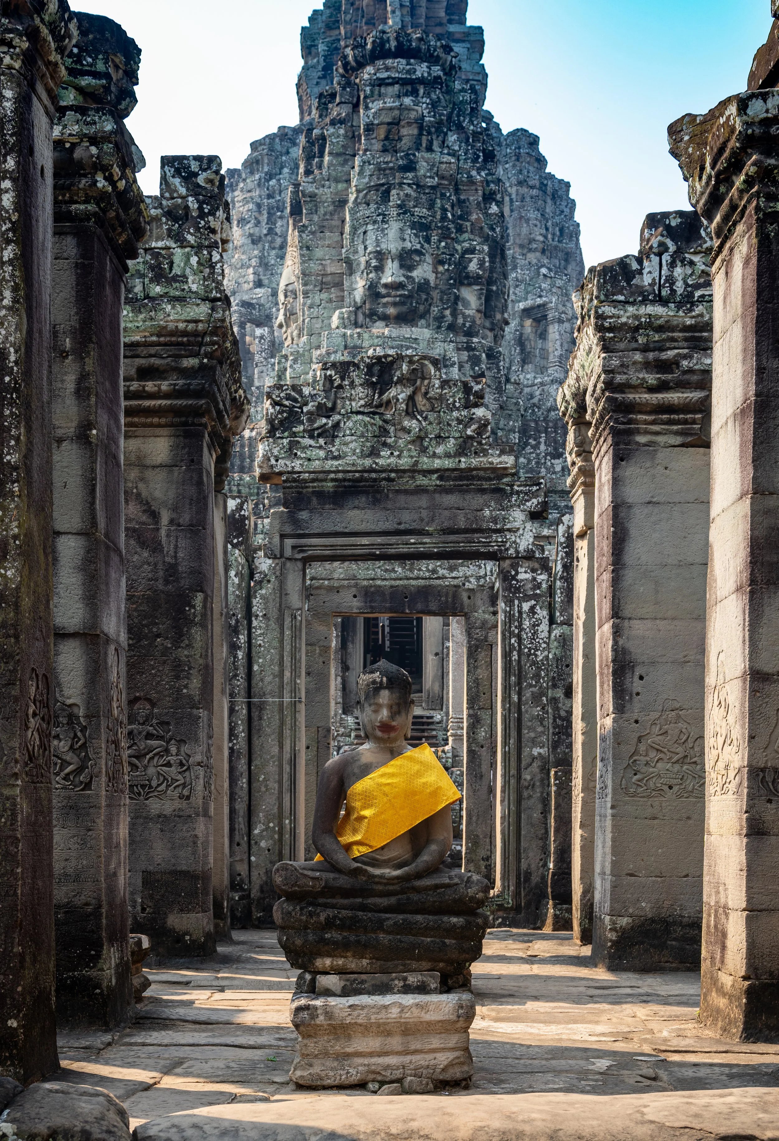An ancient Buddha in Cambodia