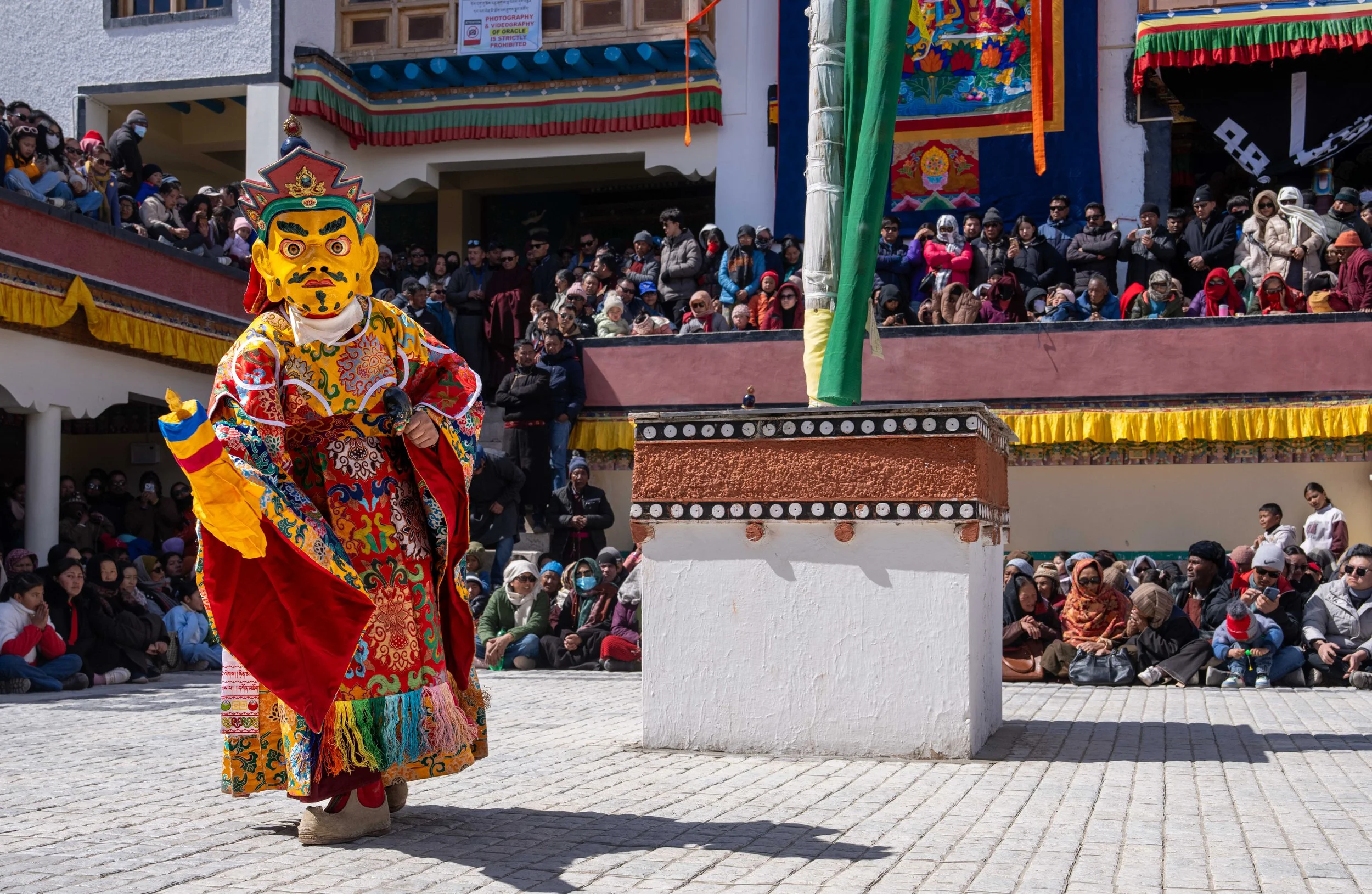 Cham dance at Stok Monastery