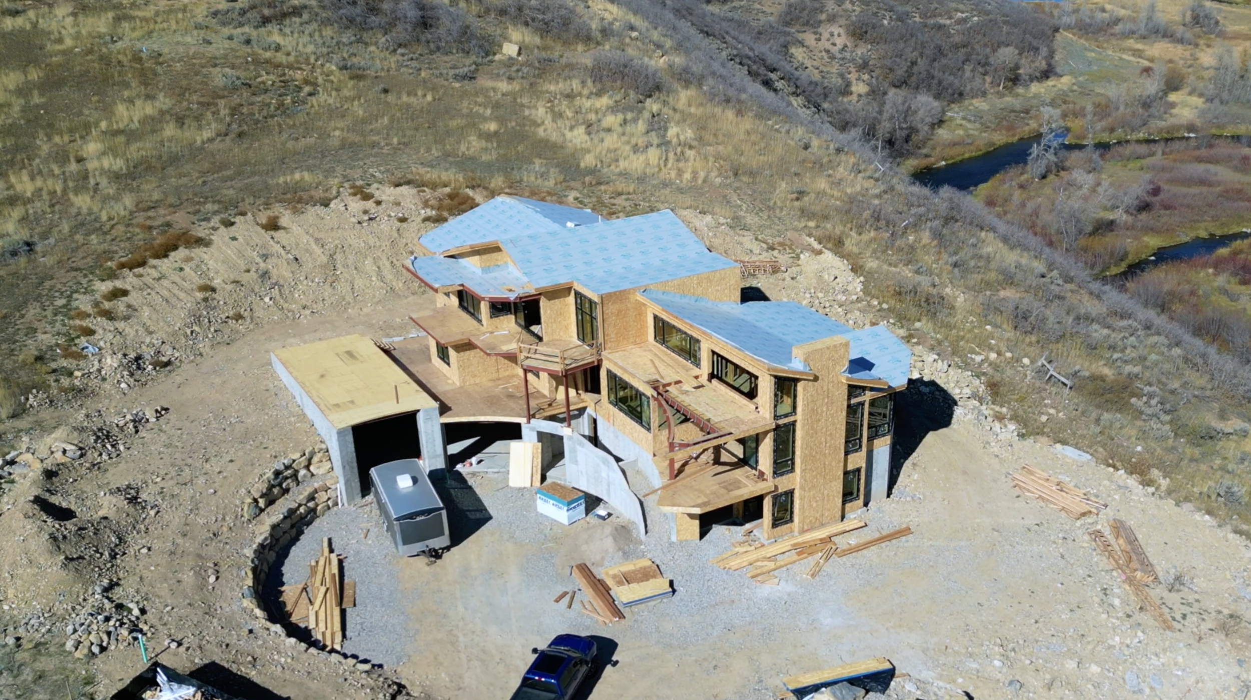 Capturing Liberty Construction from Earth to Sky