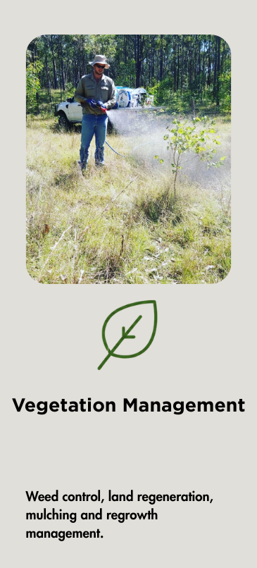 Weed spraying, weed control, land regeneration, land revegetations, mulching and slashing, regrowth management, spot and boom spray, weed killing