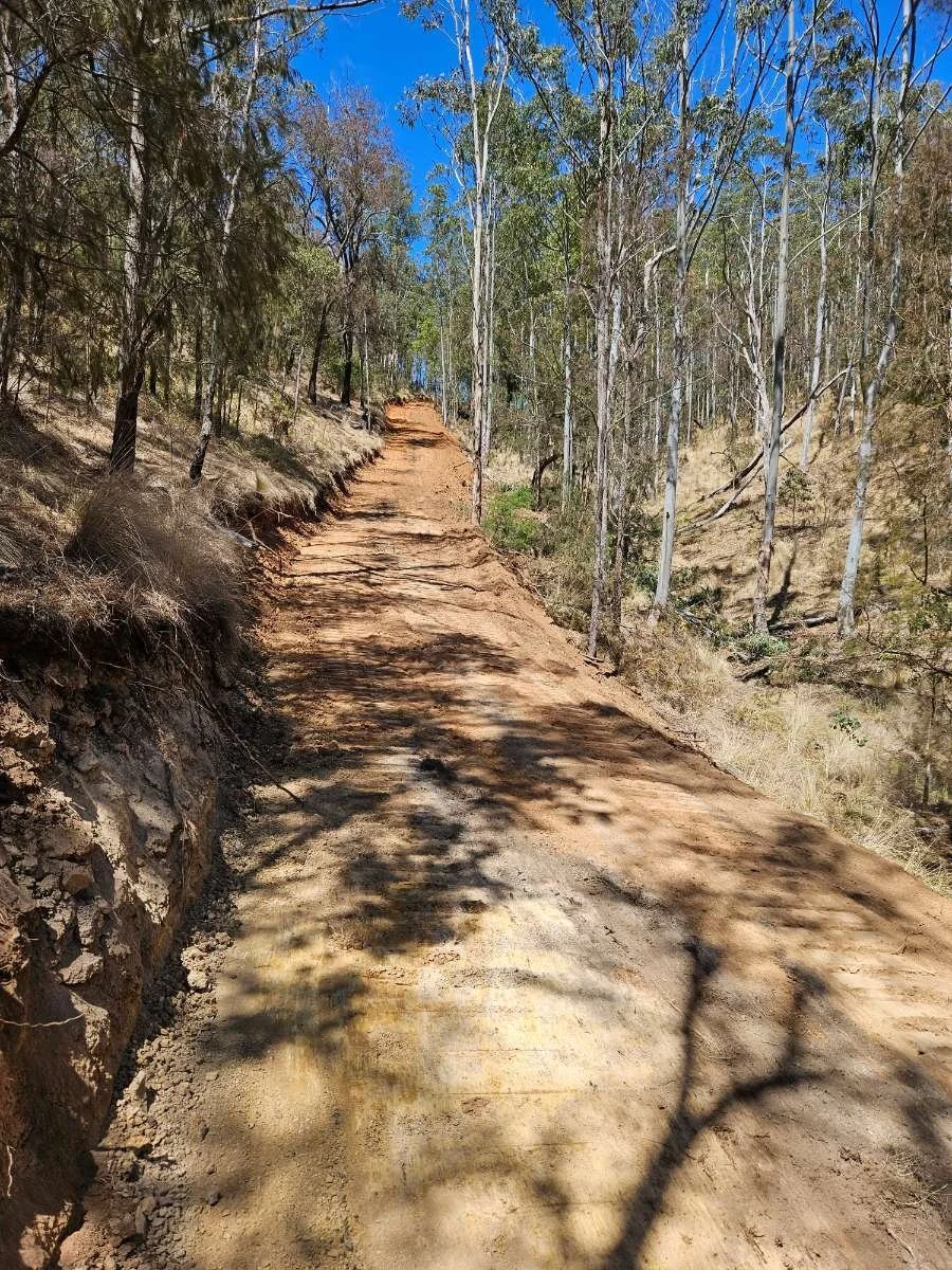 One of our fire trails we established in Barrington, NSW