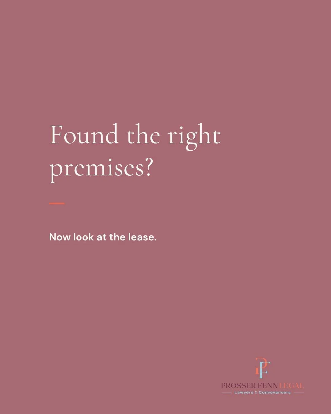 Finding the right premises for your business is one part of the decision. Understanding the lease is another.

A commercial lease can set out much more than the rent you will pay. It can cover how the premises can be used, additional costs, options t
