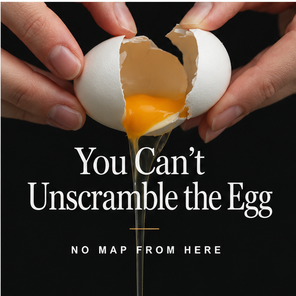 You Can't Unscramble an Egg. And That's OK.