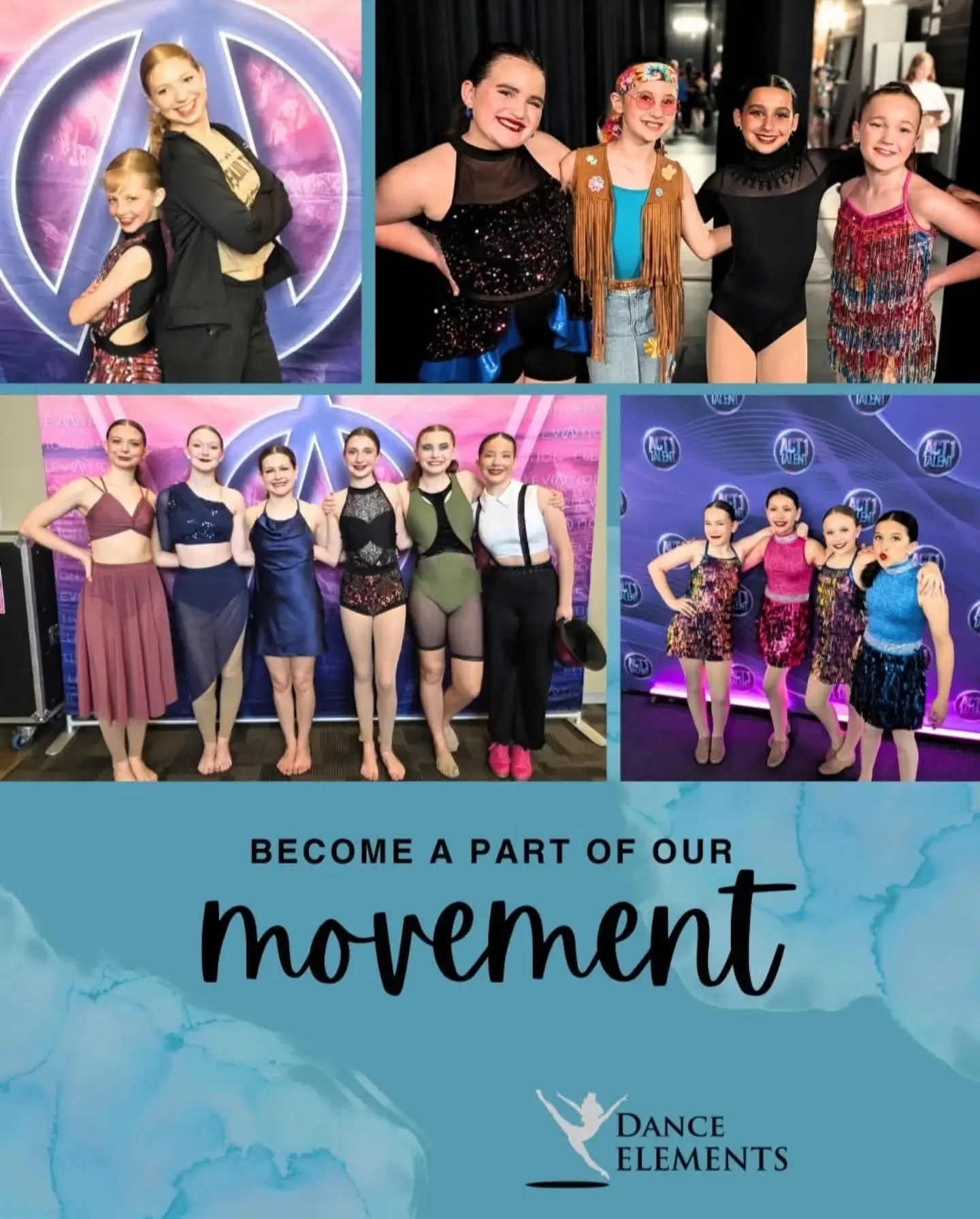 Become a part of our movement&mdash;where passion meets purpose and every dancer finds their rhythm. Join us for our 20th Season and let&rsquo;s grow, groove, and shine together! 

Ready to move? Sign up today at www.danceelements.com or call us at 5