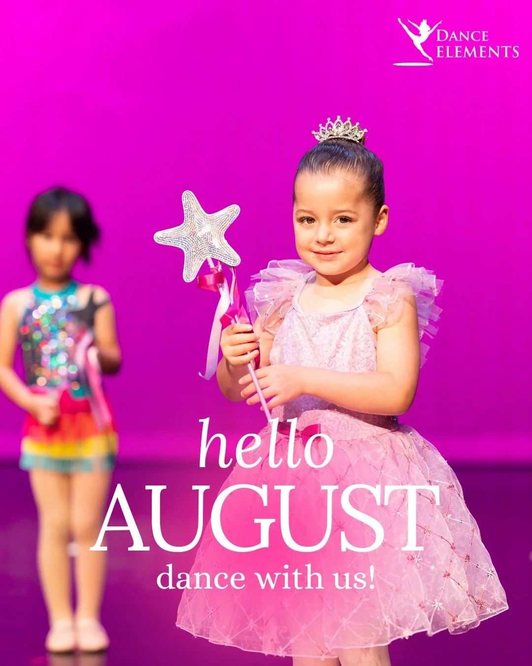 August is here... and we&rsquo;re ready to dance it in! 💃

Whether your dancer is just starting out or leveling up, Dance Elements has the perfect class to keep them moving, grooving, and growing all season long. From toddler twirls to teen techniqu