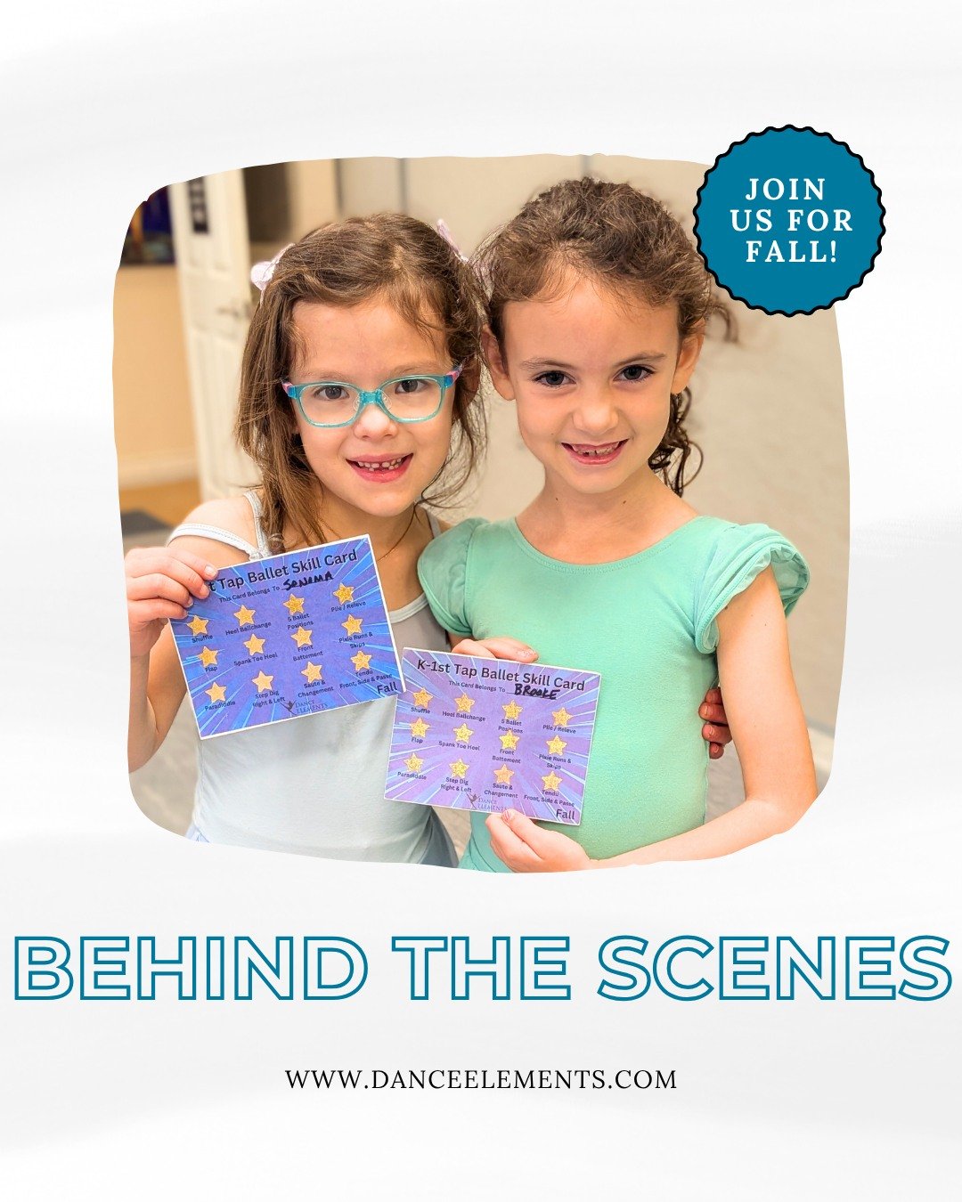 Here's a sneak peek into our dance world. Discover the fun that happens when we're not on the stage! 

We are all about fun and memorable studio moments, there&rsquo;s always something exciting happening at Dance Elements. 
Come dance with us and be 