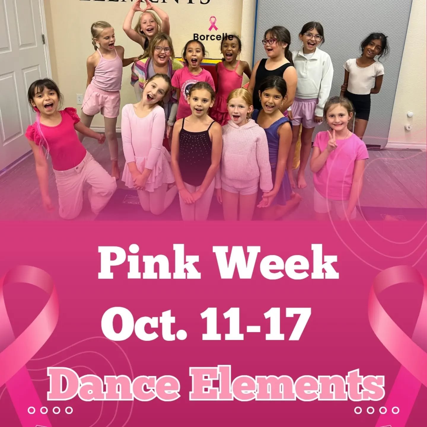 🎀 PINK WEEK 🎀

Don't forget to wear pink next week to dance class!